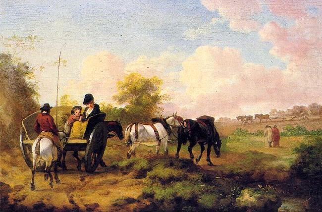 Going to Market, Julius Caesar Ibbetson